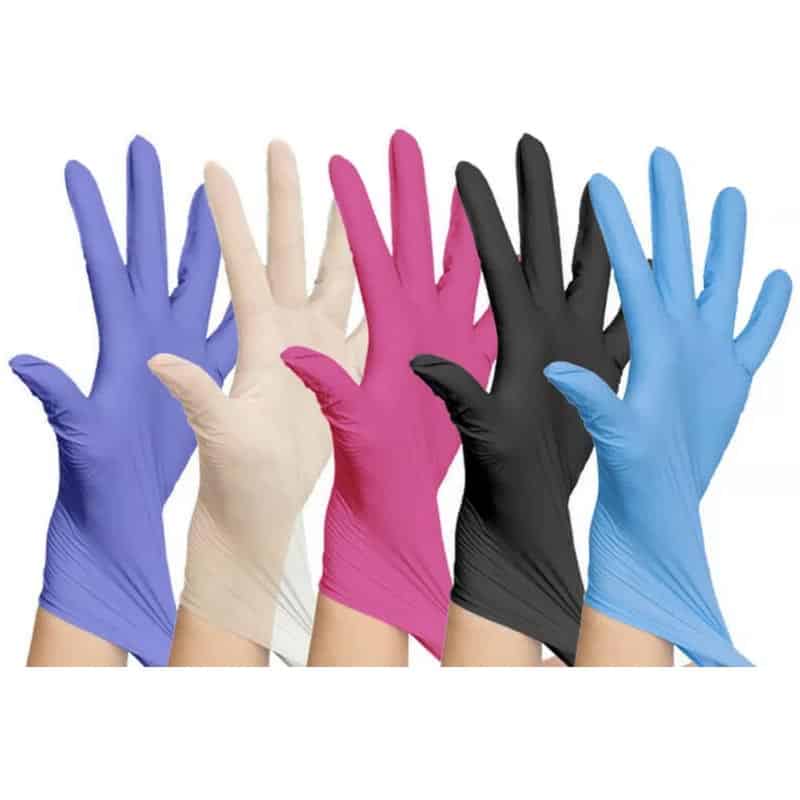 Nitrile Gloves 100 Pcs - Esthetic World Beauty - Online Shop